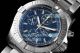 Swiss Replica Breitling Avenger Blue Dial Silver Bezel  Stainless Steel Strap Watch 45mm (2)_th.jpg